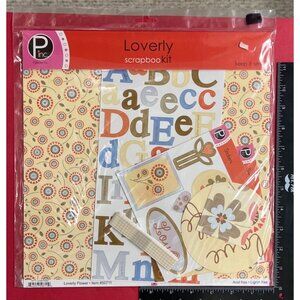 Pebbles Inc Scrapbook Kit Loverly 50717 Valentine